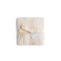 Muslin Baby Swaddle Blanket: 6 Layers- Cream