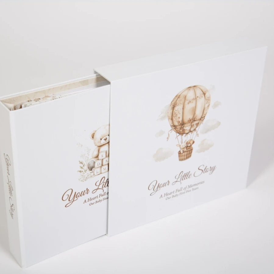Baby Memory Book: Cherished Beginnings Keepsake