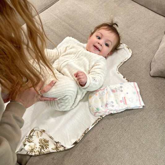 Soft & Secure Baby Changing Pad: Safari