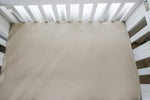 Jersey Crib Cover: Soft, Breathable Comfort - Nude
