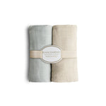 Baby Bamboo Muslin Swaddle Blanket – Bamboo Grey Moments