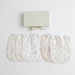 Soft Muslin Baby Bib Set: 6-Pack of Absorbent, Stylish Comfort