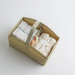 Portable Felt Baby Diaper Caddy – Nude