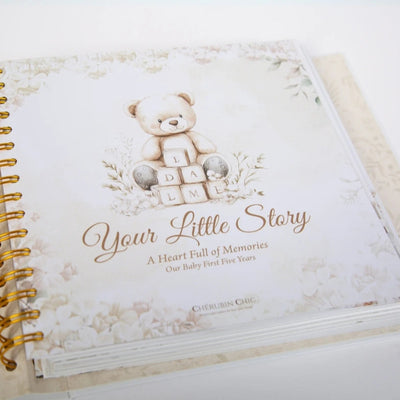 Baby Memory Book: Cherished Beginnings Keepsake