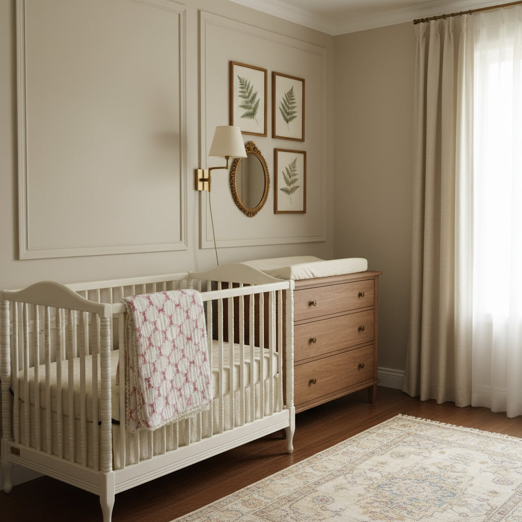Muslin Baby Swaddle Blanket: 6 Layers- BOWS