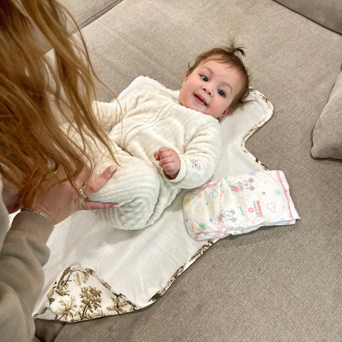 Soft & Secure Baby Changing Pad: Safari