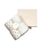 Vintage Baby Blanket: Silky Soft, Hypoallergenic Comfort Set of 2 - Polka Dots