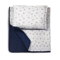 Vintage Bedding Set Double-Sided Blanket & Pillow Organic Cotton – Ditsy Marker