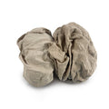 Organic Muslin Cot Sheet Set of 2: Soft, Breathable Comfort -Brown & Grey