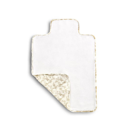 Soft & Secure Baby Changing Pad: Floral Nude