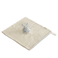 Snuggly Soft Baby Comforter Toy: Cream