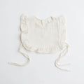 Organic Muslin Ruffle Bib Set of 4