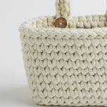 100% Cotton Baby Crib Organizer – Cream