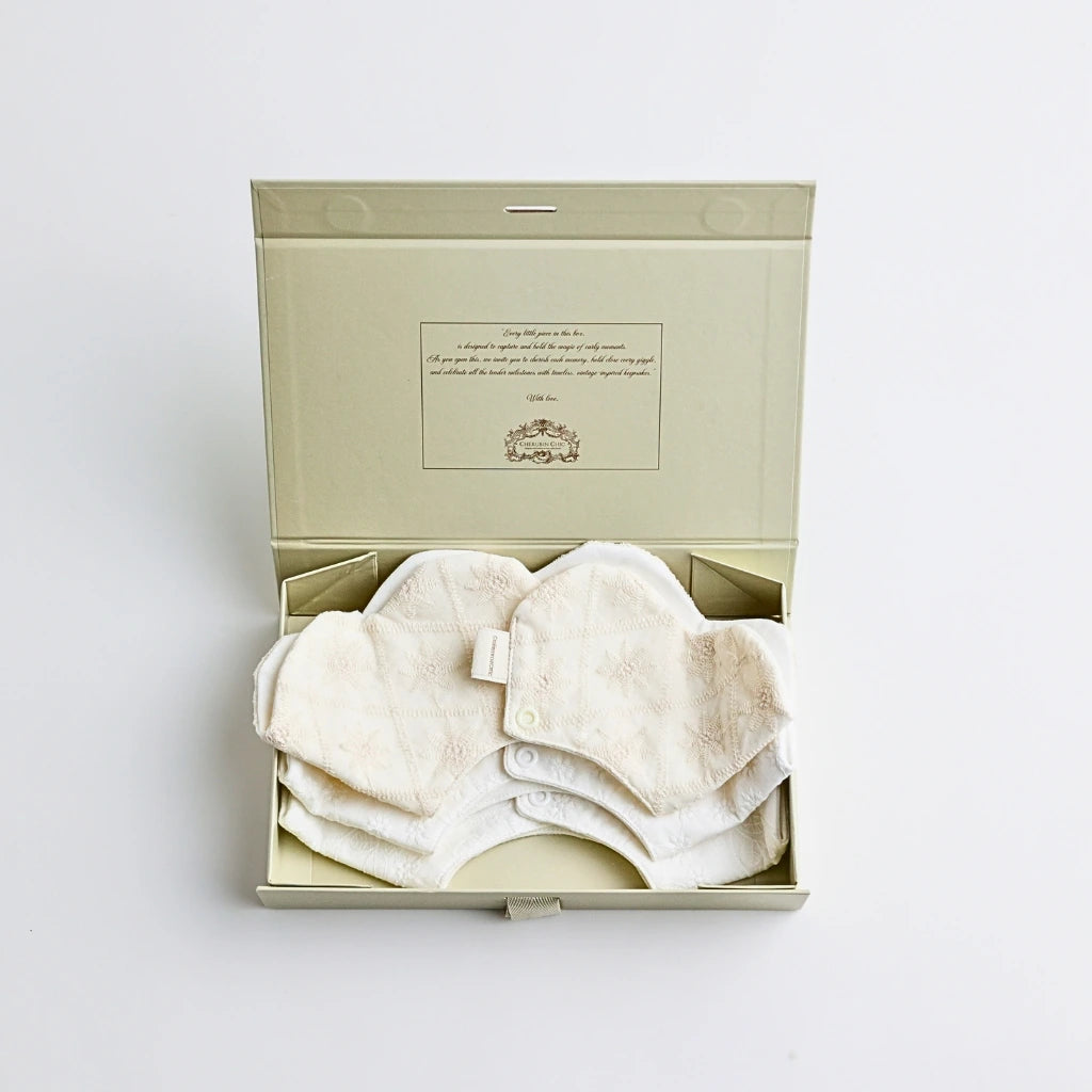 Baby Lace Bib Set of 3: Timeless Elegance for Special Moments