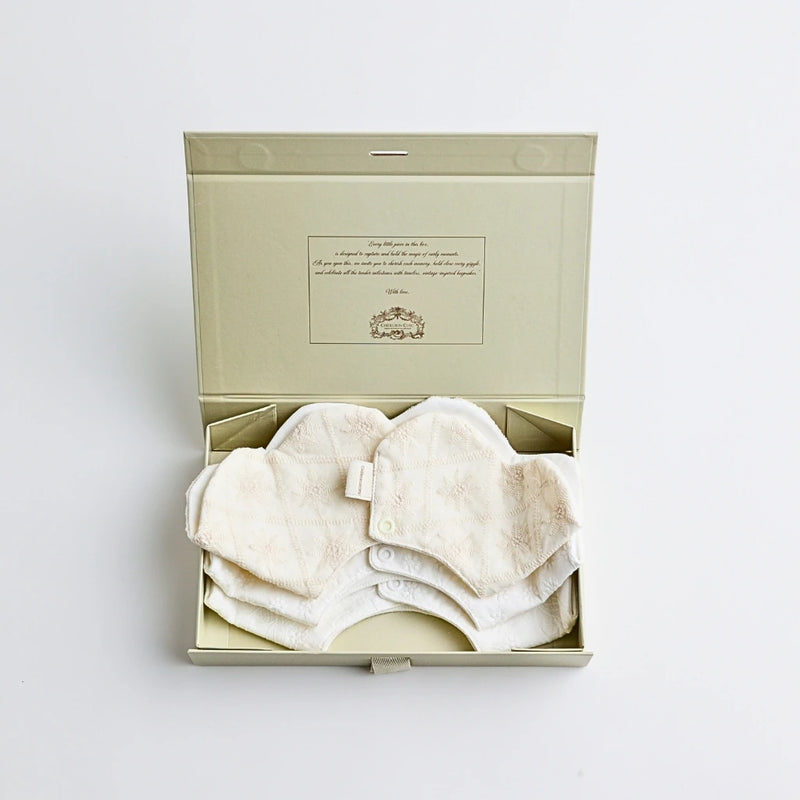 Baby Lace Bib Set of 3: Timeless Elegance for Special Moments