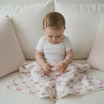 Muslin Baby Swaddle Blanket: 6 Layers- BOWS